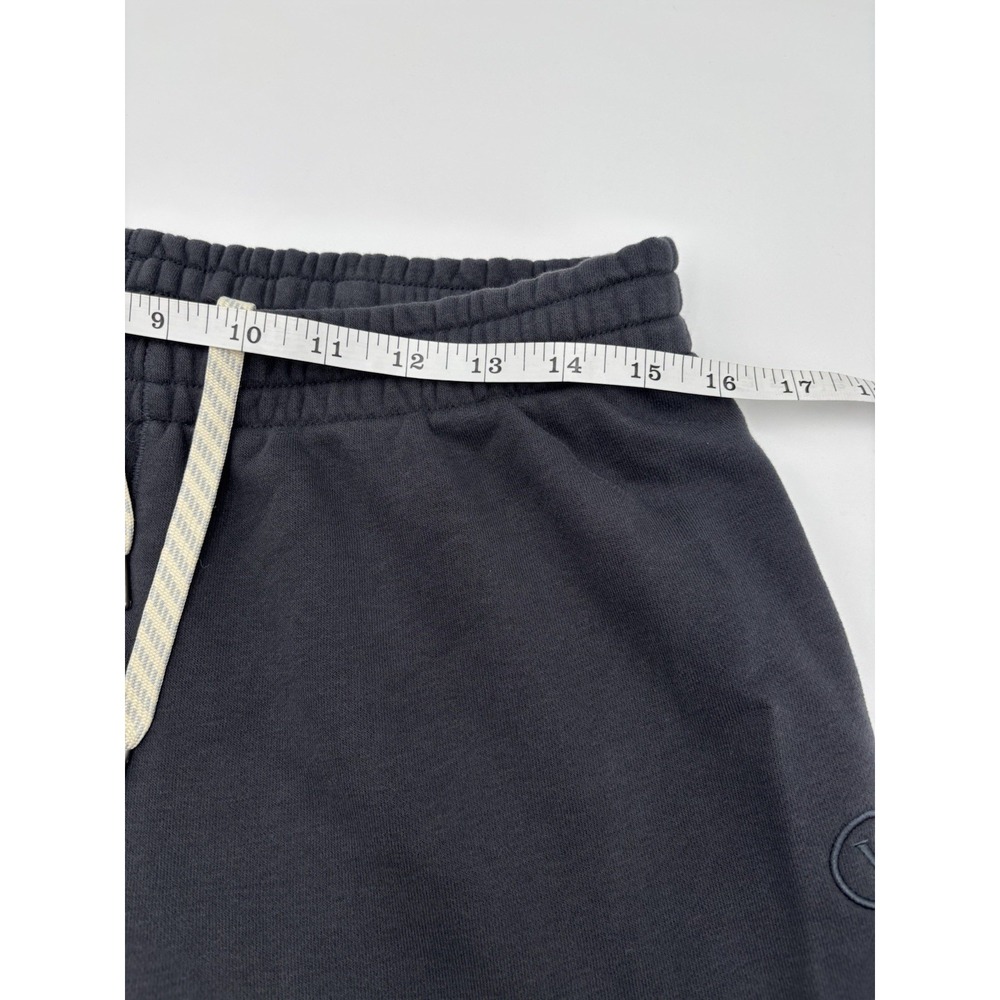 Vuori Sedona Straight Leg Sweatpants Women's Large Black 29" Inseam Side Slit - Picture 10 of 11